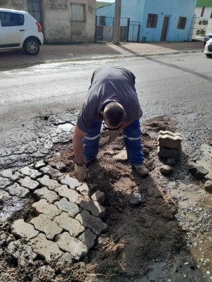 Seinfra intensifica trabalhos de recuperação após dias chuvosos