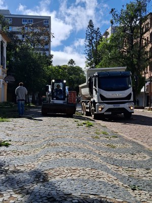 Seinfra prossegue em trabalhos de limpeza após temporal