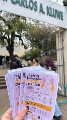Semana de Conscientização destaca impactos da violência contra a mulher em toda a família