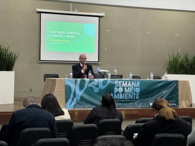 Semana do Meio Ambiente: Evento de abertura discute processos de adaptação de cidades para questões climáticas