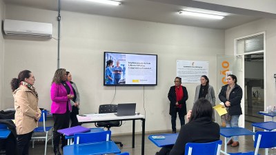 Semppmulher e Urcamp realizam formação para implantação da Sala Lilás na UPA
