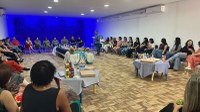 Servidoras participam de roda de conversa sobre direitos das mulheres no Memorial da Água