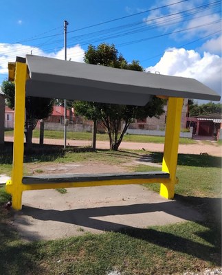 SSM firma parceria com as empresas Anversa e Stadtbus para a recuperação dos abrigos de concreto das paradas de ônibus