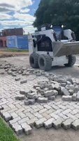 Trecho da rua Rodrigues Lima recebe obra de pavimentação
