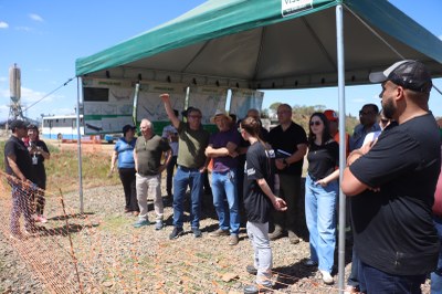 Visita técnica reúne entidades na obra da Barragem da Arvorezinha