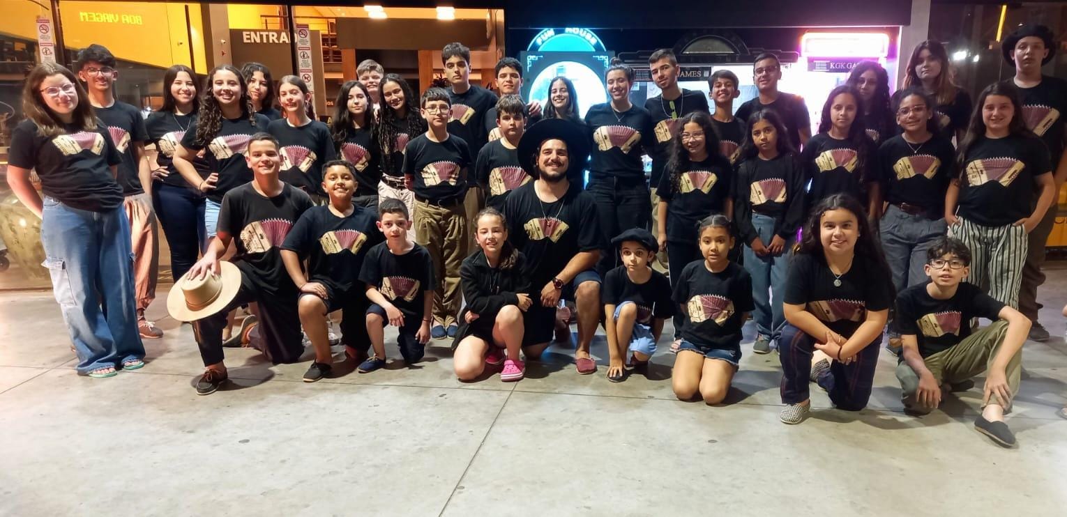 Turma Fábrica de Gaiteiros 2025 (Foto: Sávio Machado)